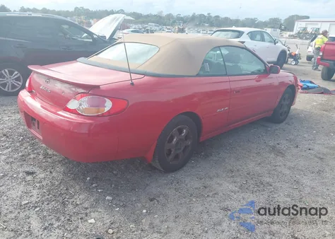 2003 Toyota Camry Solara Sle V6 z USA, uszkodzony, nr VIN 2T1FF28P43C604733